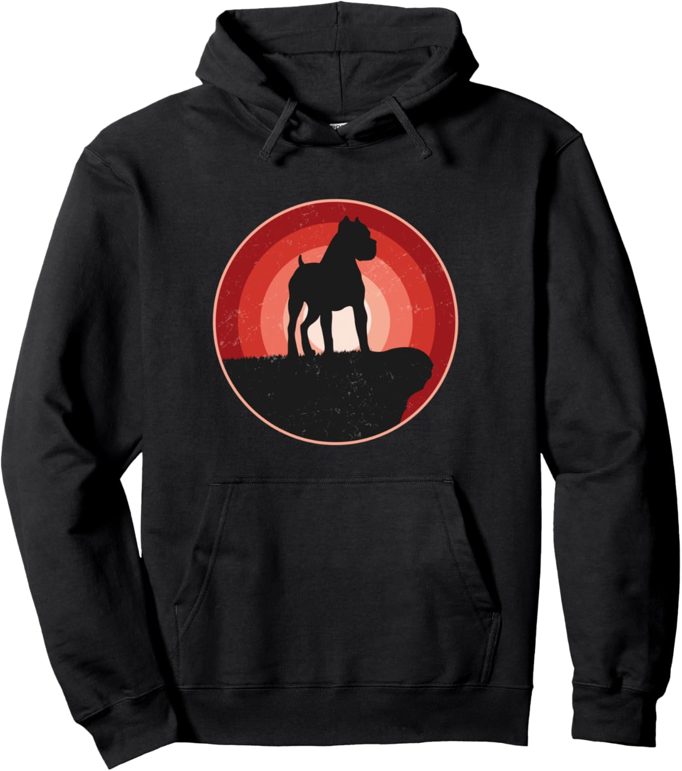 

Толстовка с капюшоном в виде собаки породы итальянская корсо Cane Corso Dog Hoodie, черный