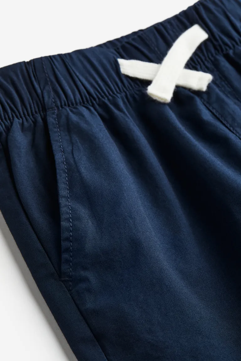 

Хлопковые шорты H&M, синий