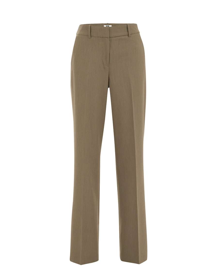 

Широкие брюки со складками WE Fashion, светло-коричневый