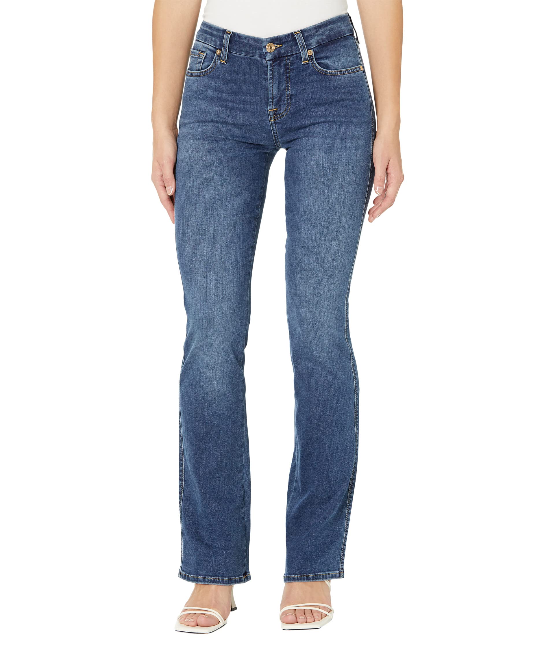 

Джинсы 7 For All Mankind B Kimmie Bootcut In Duchess, Duchess