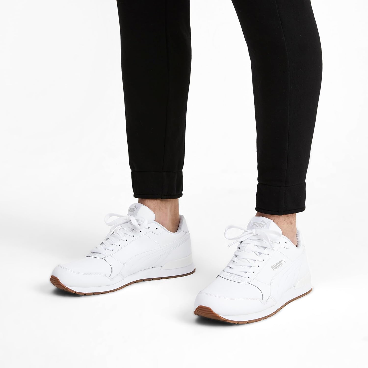 Кроссовки PUMA унисекс низкие, белый/фиолетовый/серый/белый — фото 2