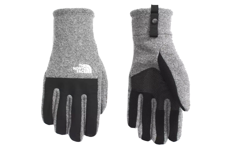 

Спортивные перчатки унисекс серые THE NORTH FACE
