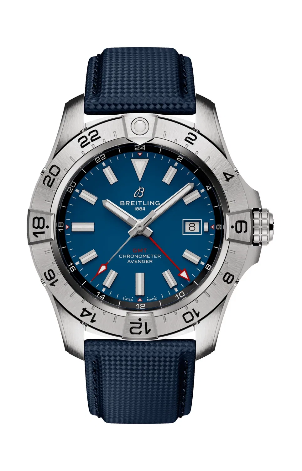 АВЕНДЖЕР АВТОМАТИК GMT 44 - A32320101C1X1 BREITLING, синий