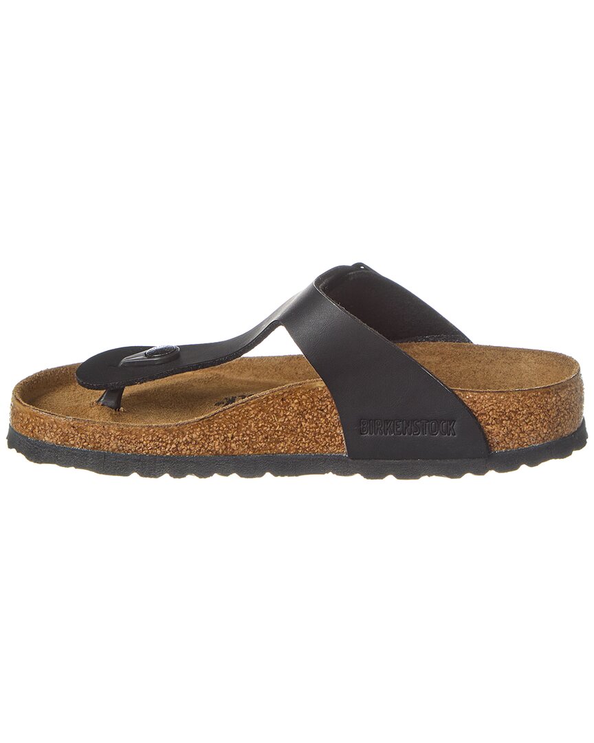 Birkenstock Gizeh Birko-Flor Sandal, черный — фото 2