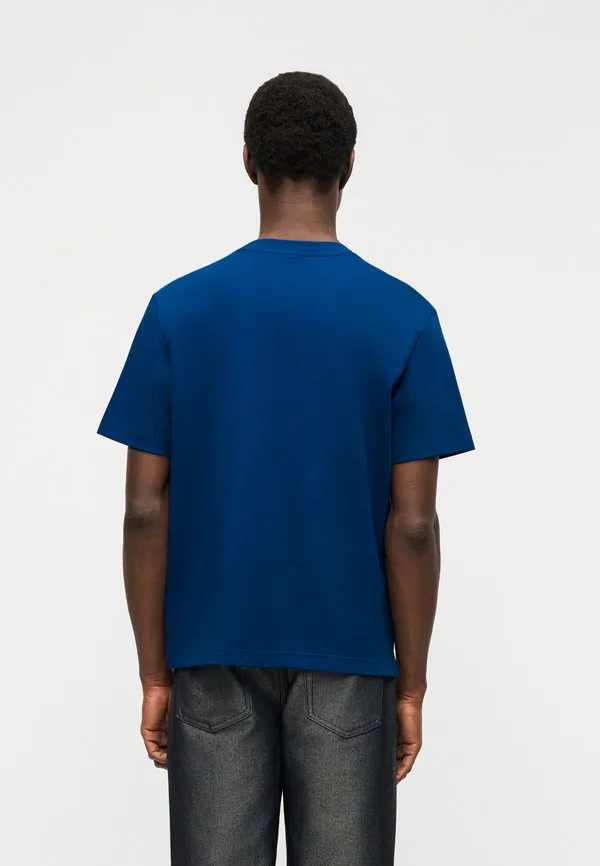 Эластичная нано-футболка, базовая футболка Calvin Klein, Blue Majesty — фото 3