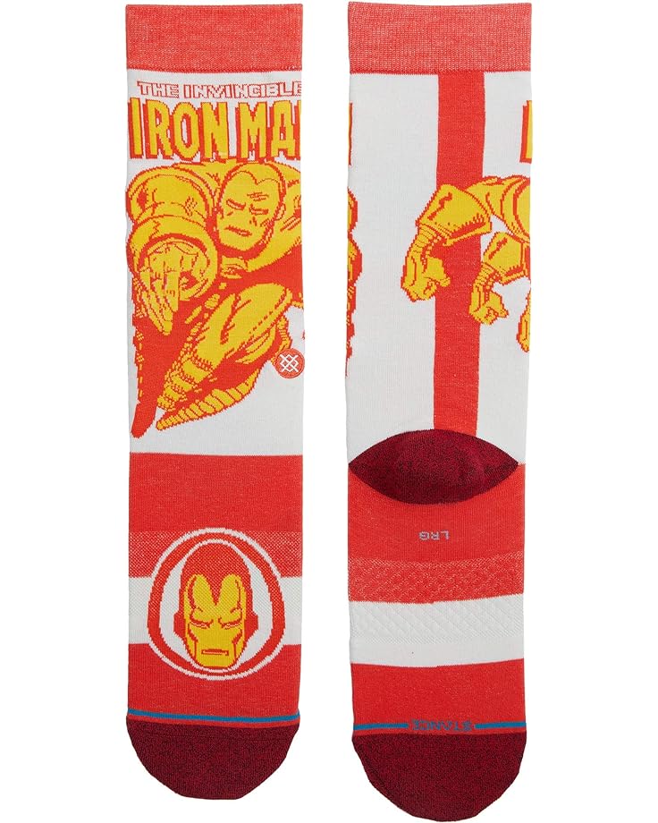 

Носки Stance Iron Man Marquee, красный