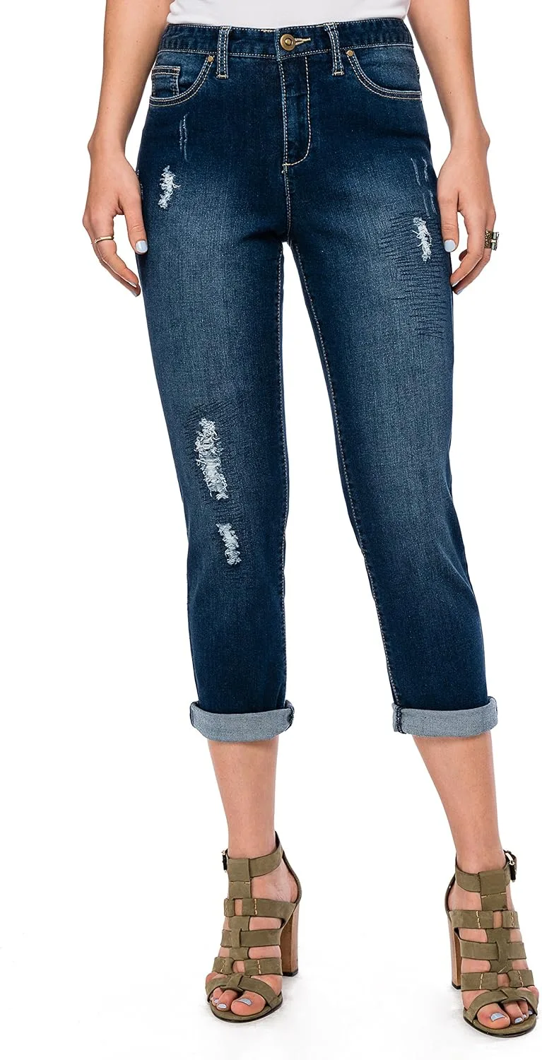 

Skyes The Limit Женские потертые джинсы Boyfriend