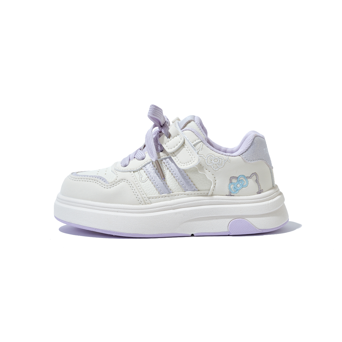 

Низкие кеды для скейтбординга детские PSY, бежевый/фиолетовый