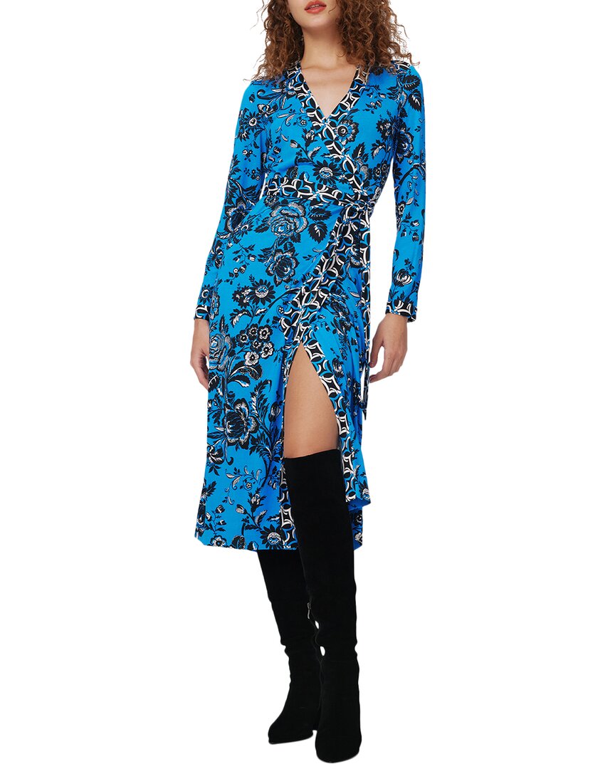 

Шелковое платье Даника от Дианы фон Фюрстенберг Diane von Furstenberg, мультиколор