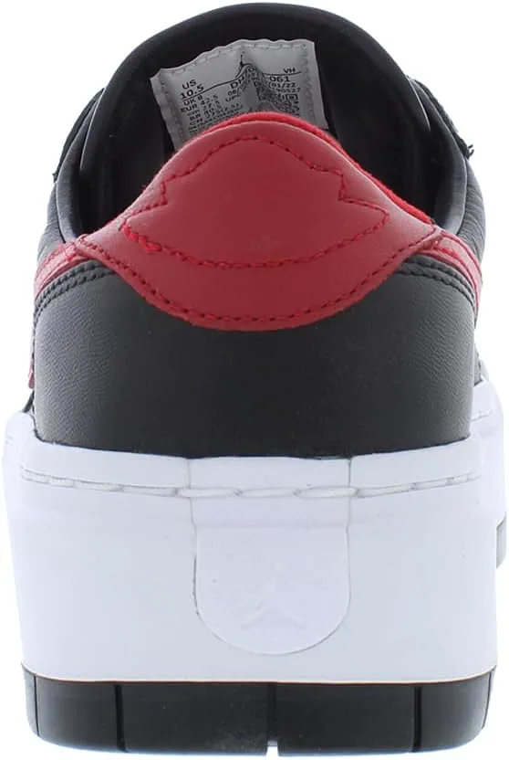 Женские кроссовки Nike WMNS Air Jordan 1 Low, черный/красный/белый — фото 3