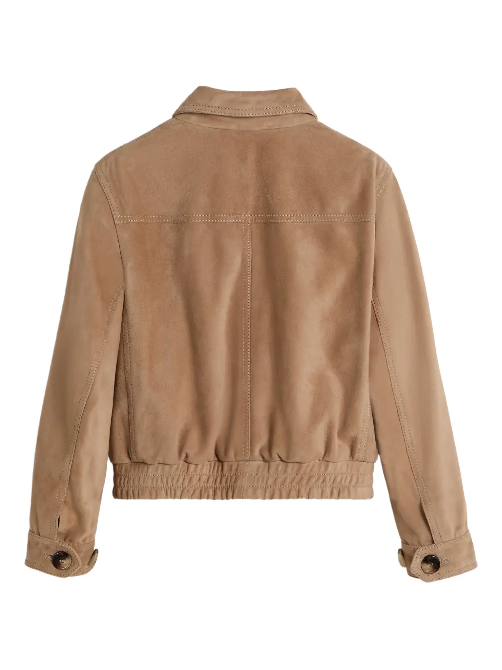 Куртка на молнии Brunello Cucinelli Kids, коричневый — фото 2