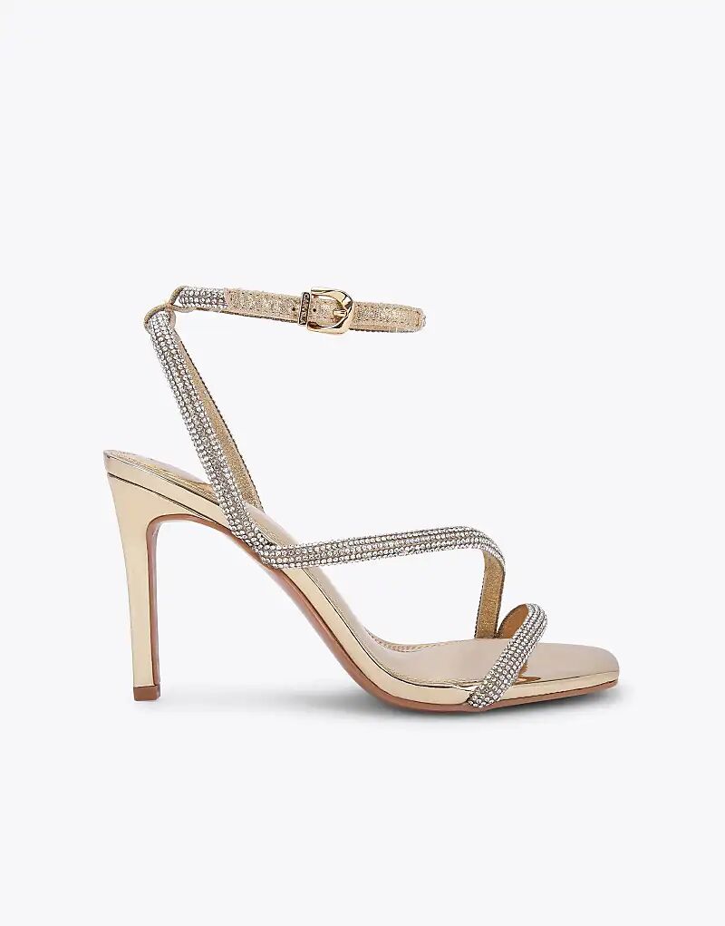 Босоножки на каблуке Carvela Paparazzi золотого цвета