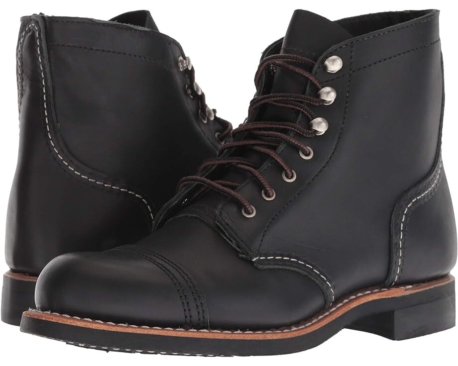 

Ботинки Red Wing Heritage Iron Ranger, цвет Black Boundary