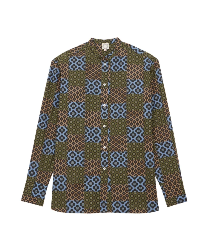 

Хлопковая рубашка Ollie с цветочным принтом Ines De La Fressange Paris, мультиколор