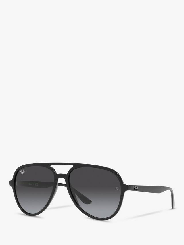 

Солнцезащитные очки-авиаторы унисекс rb4376 Ray-Ban, цвет Black/Grey Gradient
