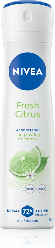 

Свежий цитрусовый спрей-антиперспирант 72 часа. Nivea, 150 мл
