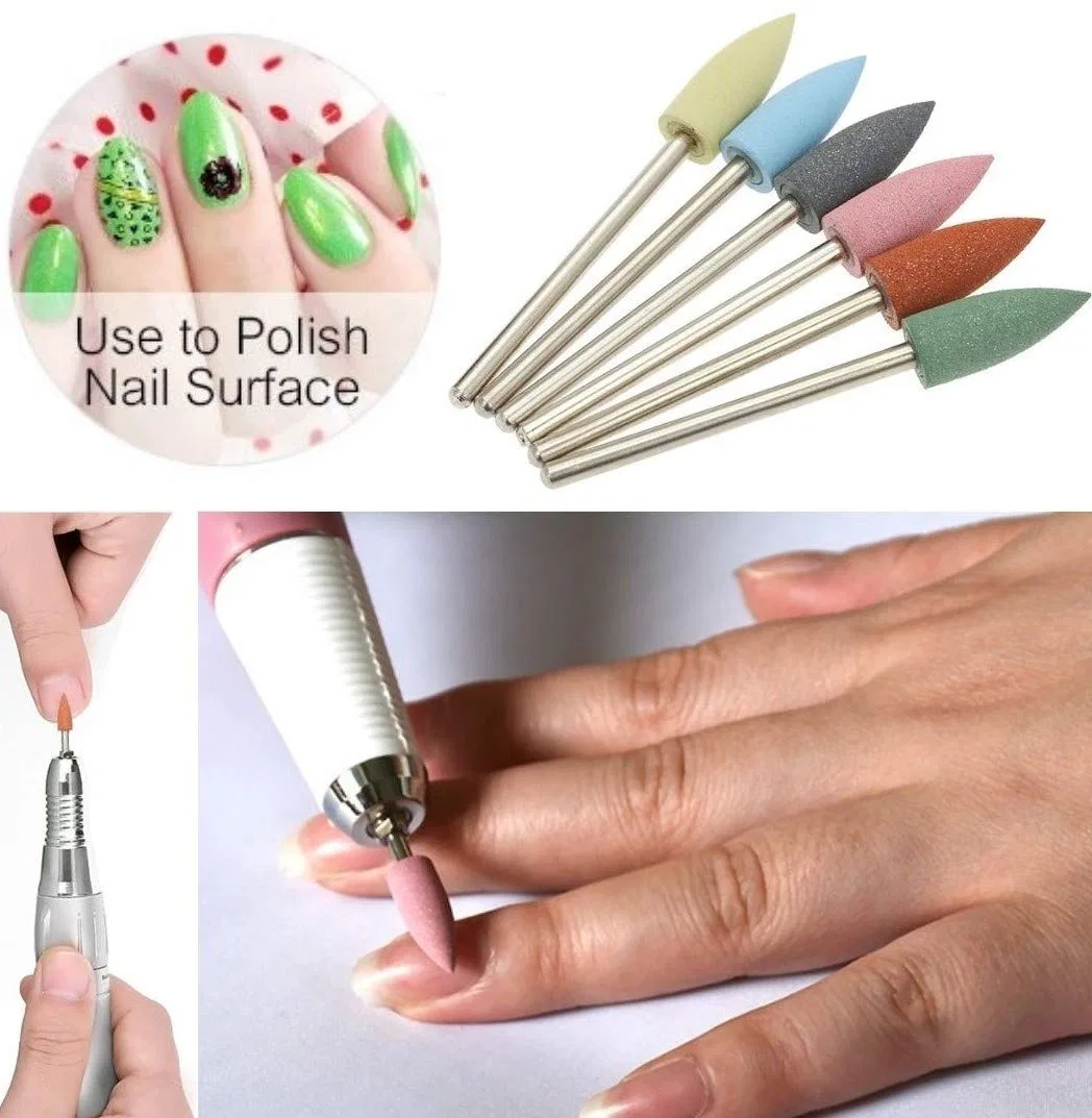 Набор силиконовых фрез для ногтей 6 шт. от Natury Nails Natury Nails — фото 2