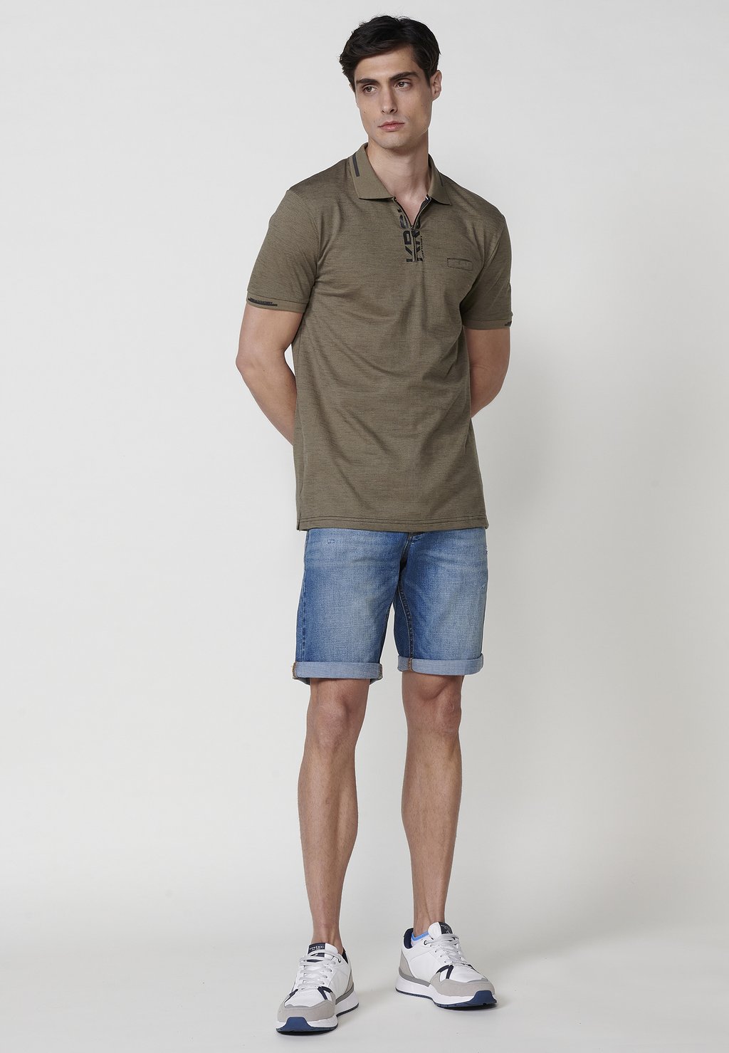 

Рубашка поло SHORT SLEEVED Koroshi, хаки