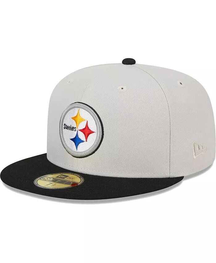 

Мужская шляпа цвета хаки, черная, с нашивкой чемпионов Супербоула Pittsburgh Steelers 59FIFTY New Era