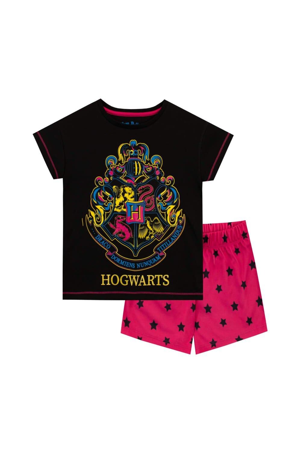 

Короткая пижама Хогвартса Harry Potter, черный