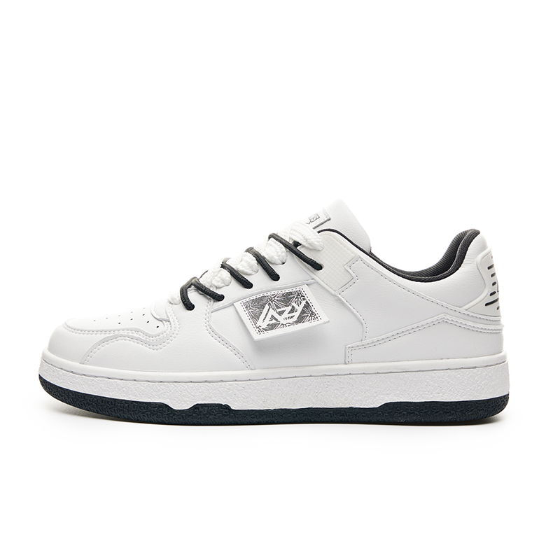 

Кроссовки LAZY BONS Stylish Skateboarding Shoes Unisex Low-top White, белый