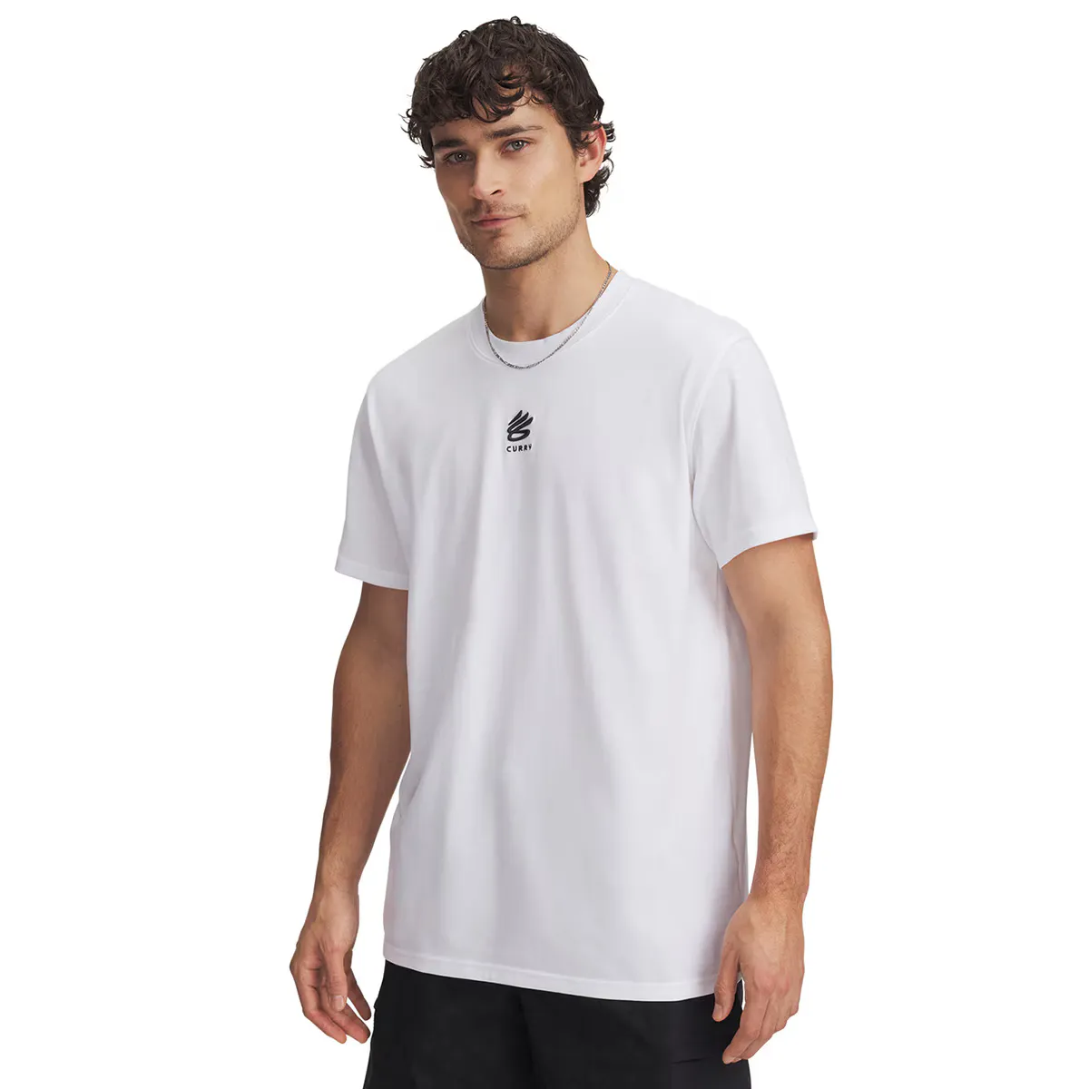 

Мужская футболка Curry Hvyweight с логотипом Under Armour, белый