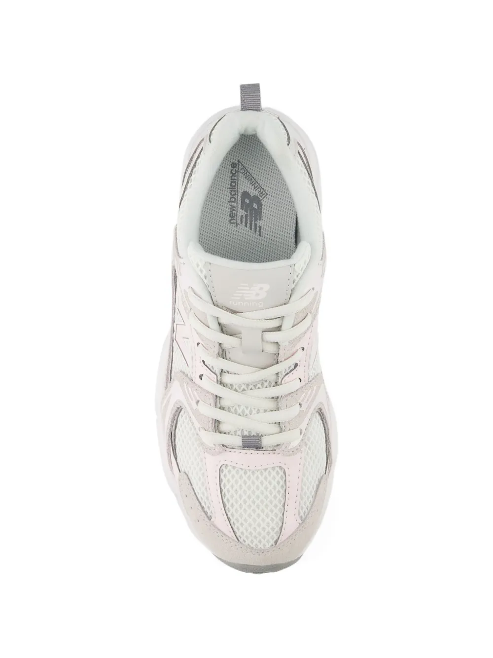 Кроссовки 530 на шнуровке New Balance Kids, белый — фото 3