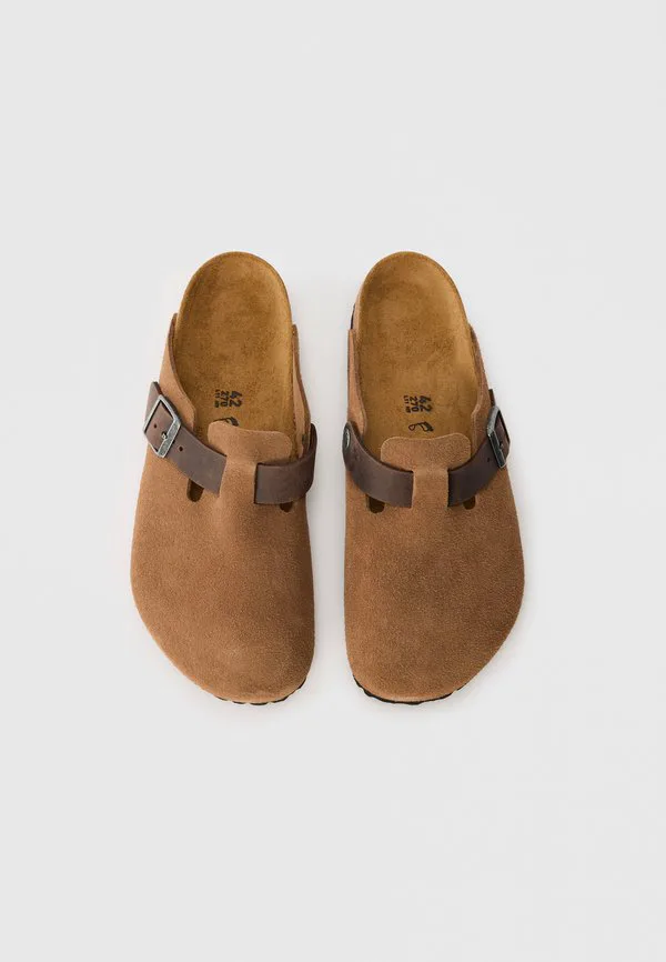 Бостонские мюли leve/leoi и обычные мюли Birkenstock, Dark Tea — фото 4