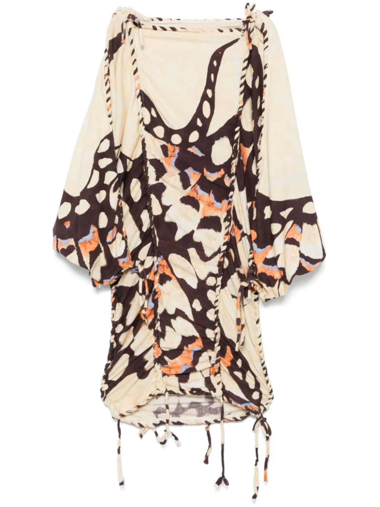 

ISABEL MARANT платье мини Zina, нейтральный
