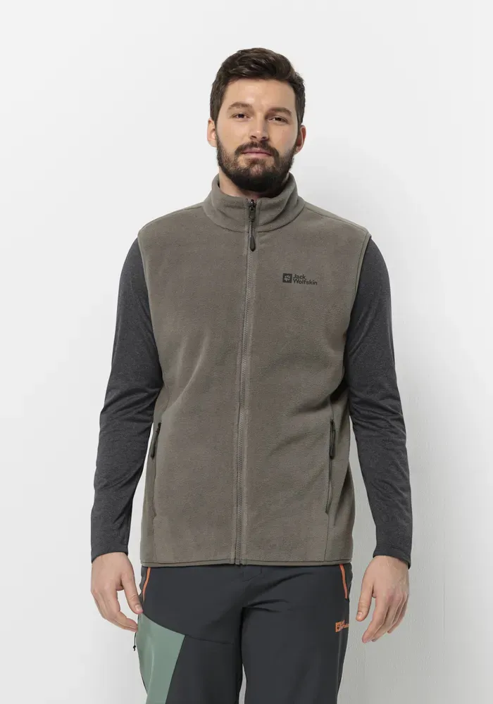 

Флисовый жилет Jack Wolfskin "WALDSTEIG FZ VEST M", цвет Cold-Coffee
