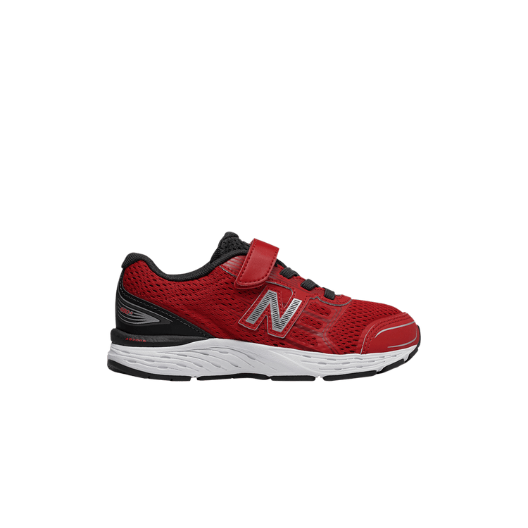 

Кроссовки 680v6 Bungee Infant Extra Wide 'Red Black', красный