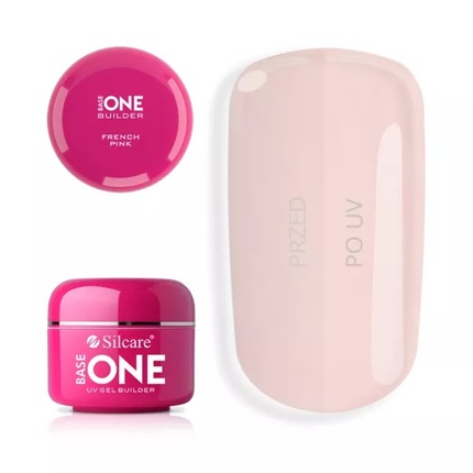 

Базовый УФ-гель-конструктор Base One French Pink - 5 г Silcare