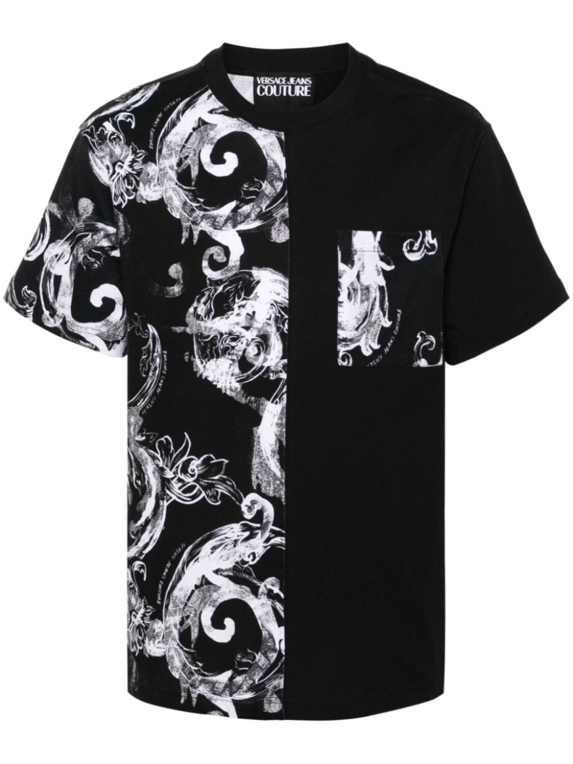 

Versace Jeans Couture футболка с принтом, черный