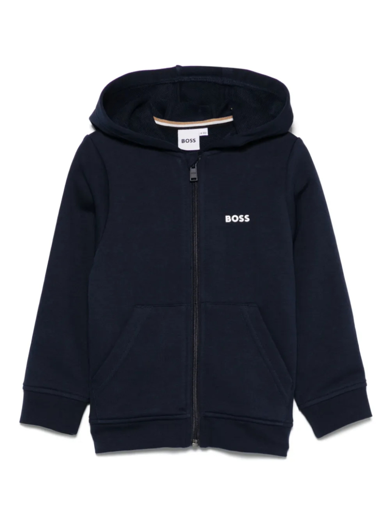 

Худи с логотипом BOSS Kidswear, синий