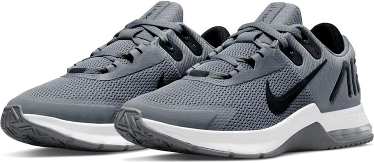 Мужские кроссовки для гимнастики Nike Air Max Alpha Trainer 4, белый/черный/серый/темно-серый — фото 2