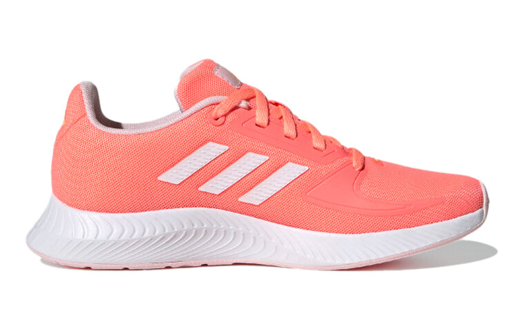 Кроссовки Runfalcon 2.0 Kids, низкие, персиково-розовые Adidas — фото 2