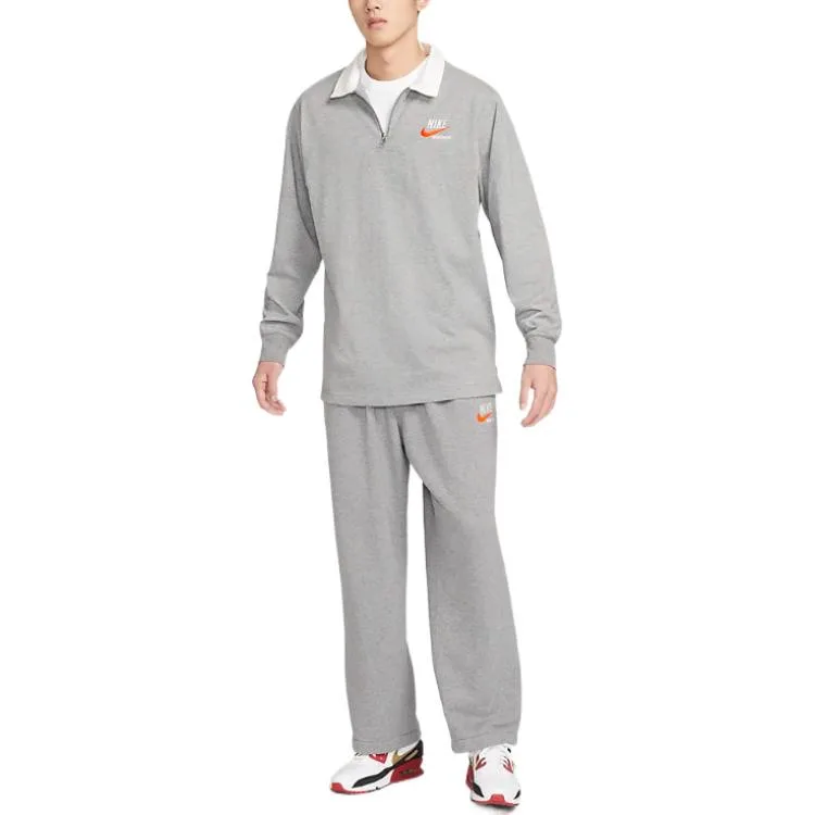 Nike Футболка мужская Carbon Gray Moderate Straight Fit — фото 4