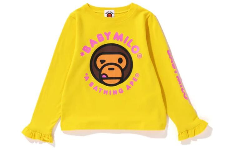 

Футболка детская A Bathing Ape, желтый