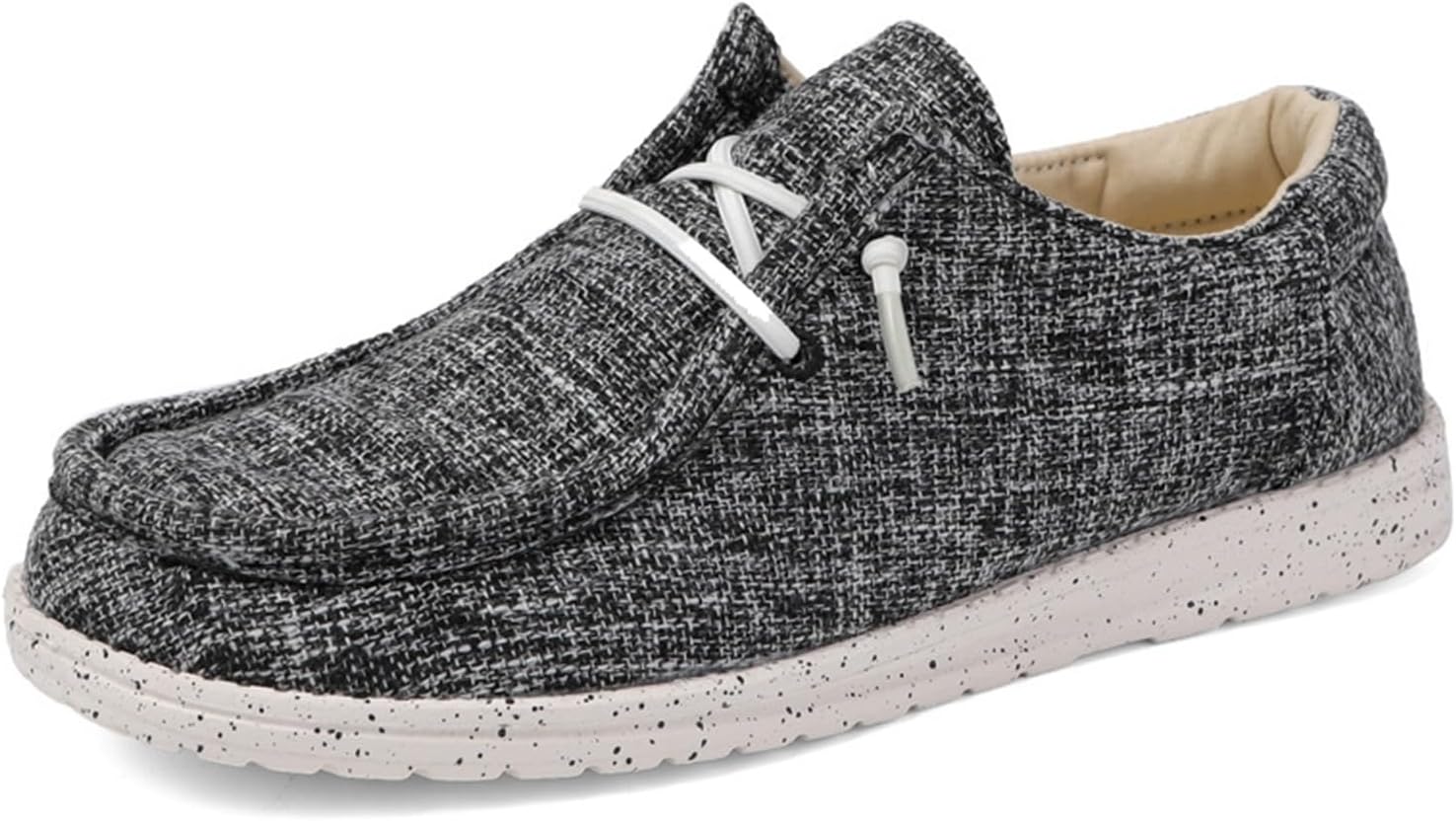 

Мужские лоферы: комфортные, классические, легкие, нескользящие, лодочные туфли, удобные слипоны, повседневные мягкие дышащие обувь для улицы, на всех погодных условиях с резиновой подошвой Wcxty, черный