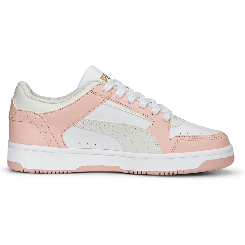 

Повседневная обувь Rebound Joy Low Puma, цвет puma white-vapor gray-rose dus