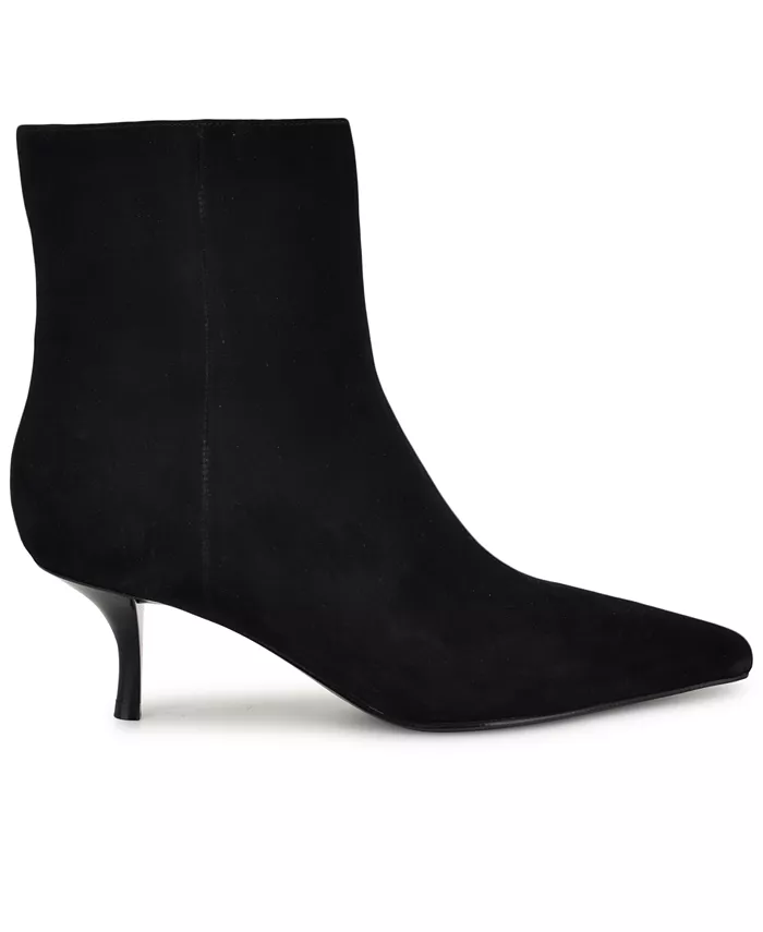 Женские ботильоны Hermena на каблуке-рюмочке Nine West, черный — фото 2