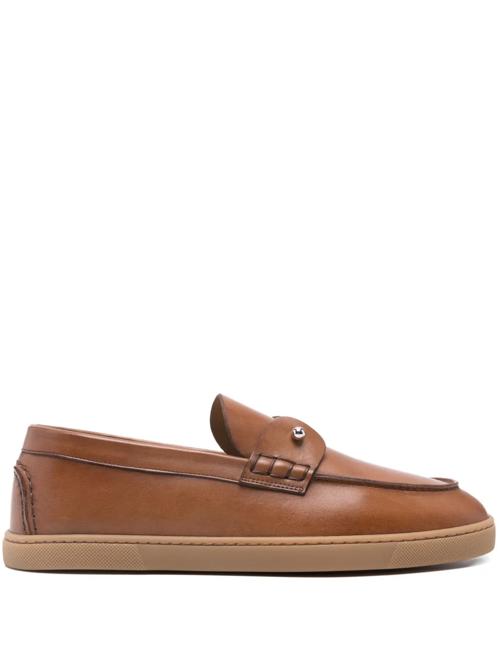 

Лоферы Christian Louboutin, коричневый