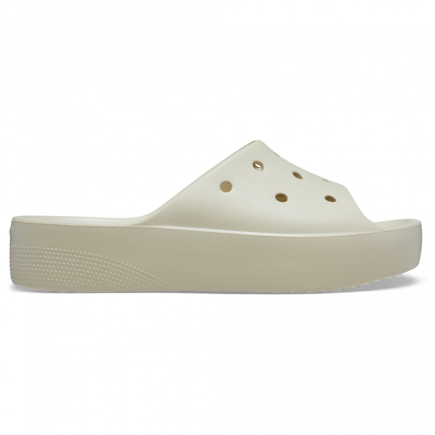 

Сандалии Crocs Women's Classic Platform Slide, цвет Bone