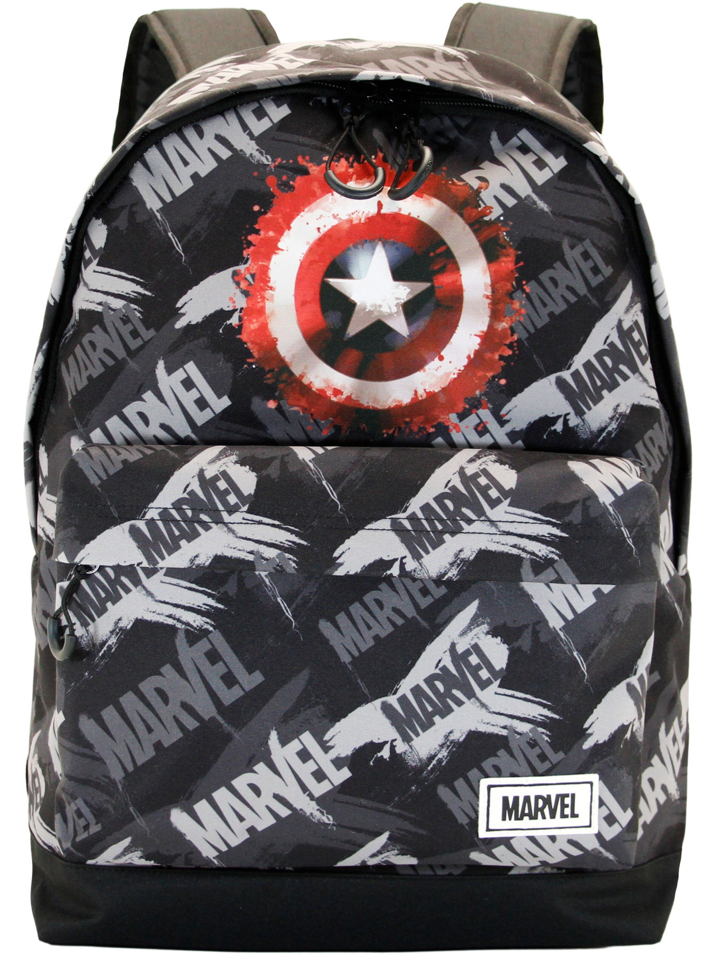 

Marvel Рюкзак 'Captain America Scratches-FAN HS' в сером цвете
