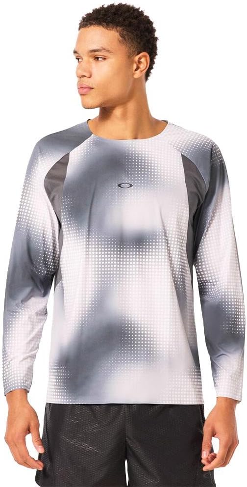 

Мужская футболка Pursuit Pro с длинными рукавами Oakley, серый
