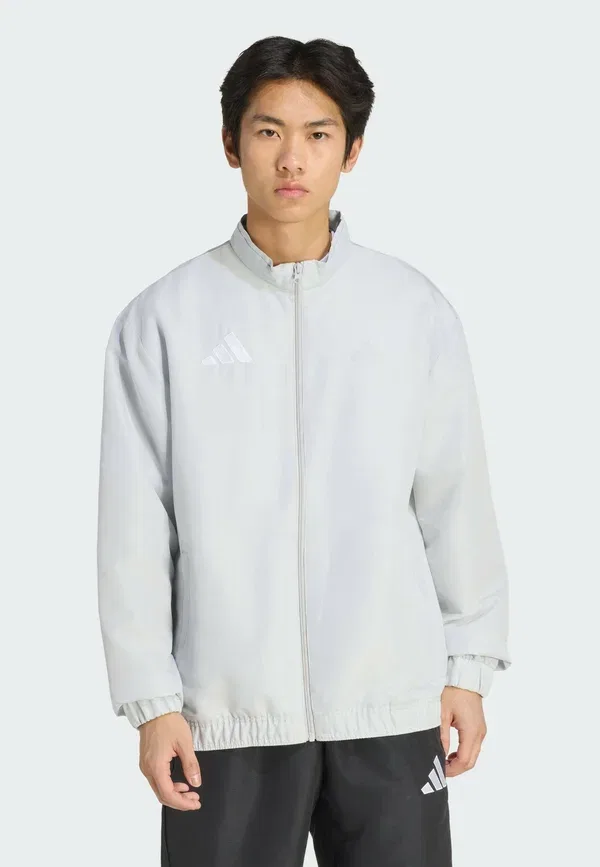 Куртка тренировочная Entrada26 presentation jacket Adidas Performance, светло-серый белый