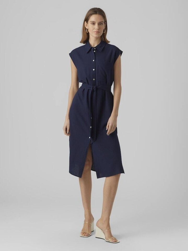 

Платье до колена Vero Moda Kleid, цвет Navy Blazer