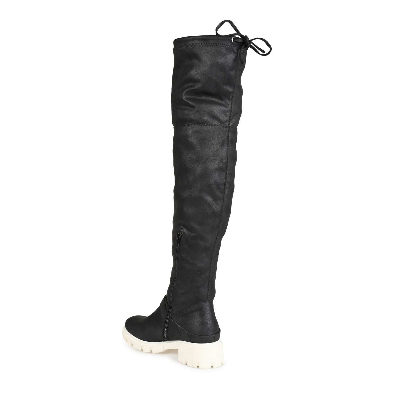 Женские высокие сапоги до бедра Journee Collection Salisa Tru Comfort Foam Journee Collection, серый — фото 4