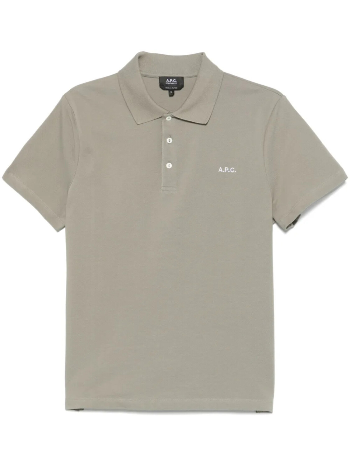 

Футболка-поло APC Carter A.P.C., зеленый