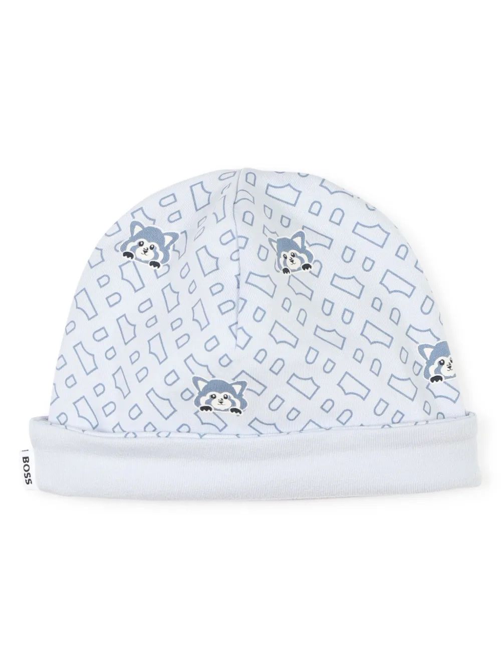 Комплект Red Panda из трех комбинезонов BOSS Kidswear, синий — фото 4